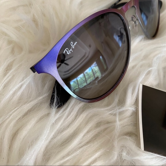 Ray ban 54mm Erika round sunglasses - Picture 8 of 11